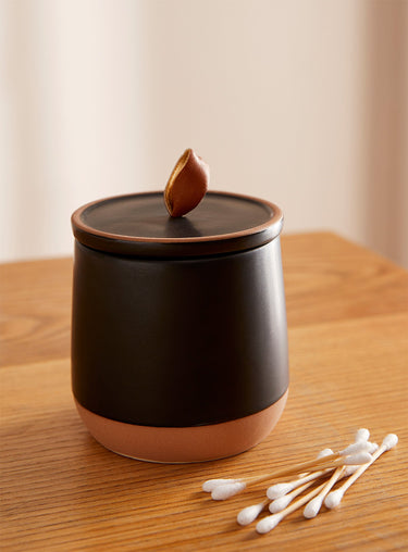 Two-tone decorative jar